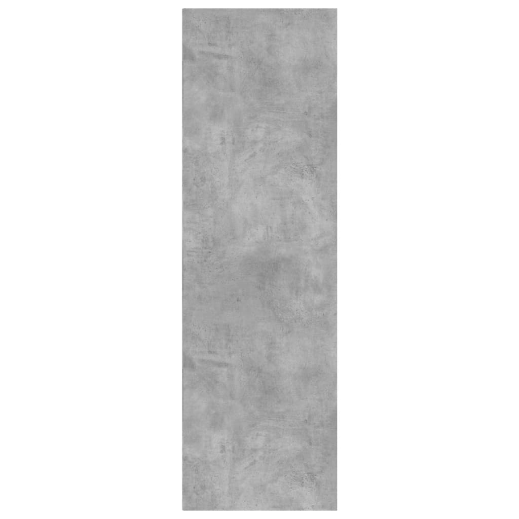 Bibliothèque/Buffet gris béton 66x30x98 cm bois d'ingénierie - XIOS
