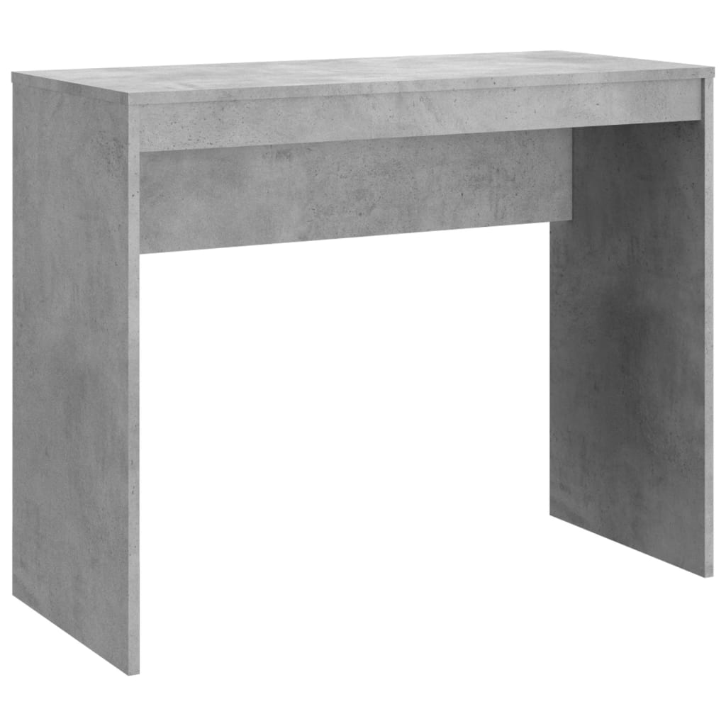 Bureau Gris béton 90x40x72 cm Bois d'ingénierie - XIOS