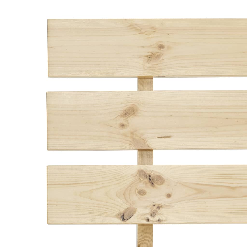 Cadre de lit sans matelas 160x200 cm bois massif de pin - XIOS