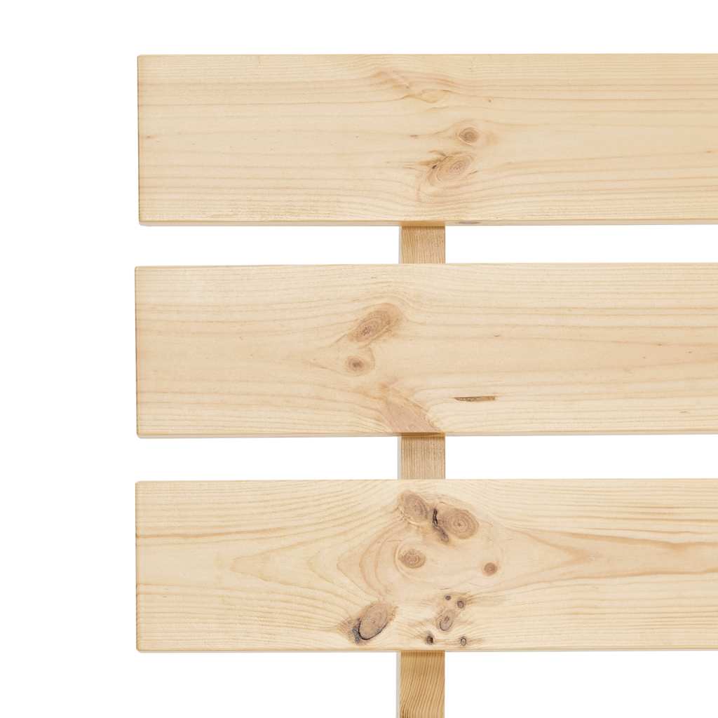 Cadre de lit sans matelas 160x200 cm bois massif de pin - XIOS