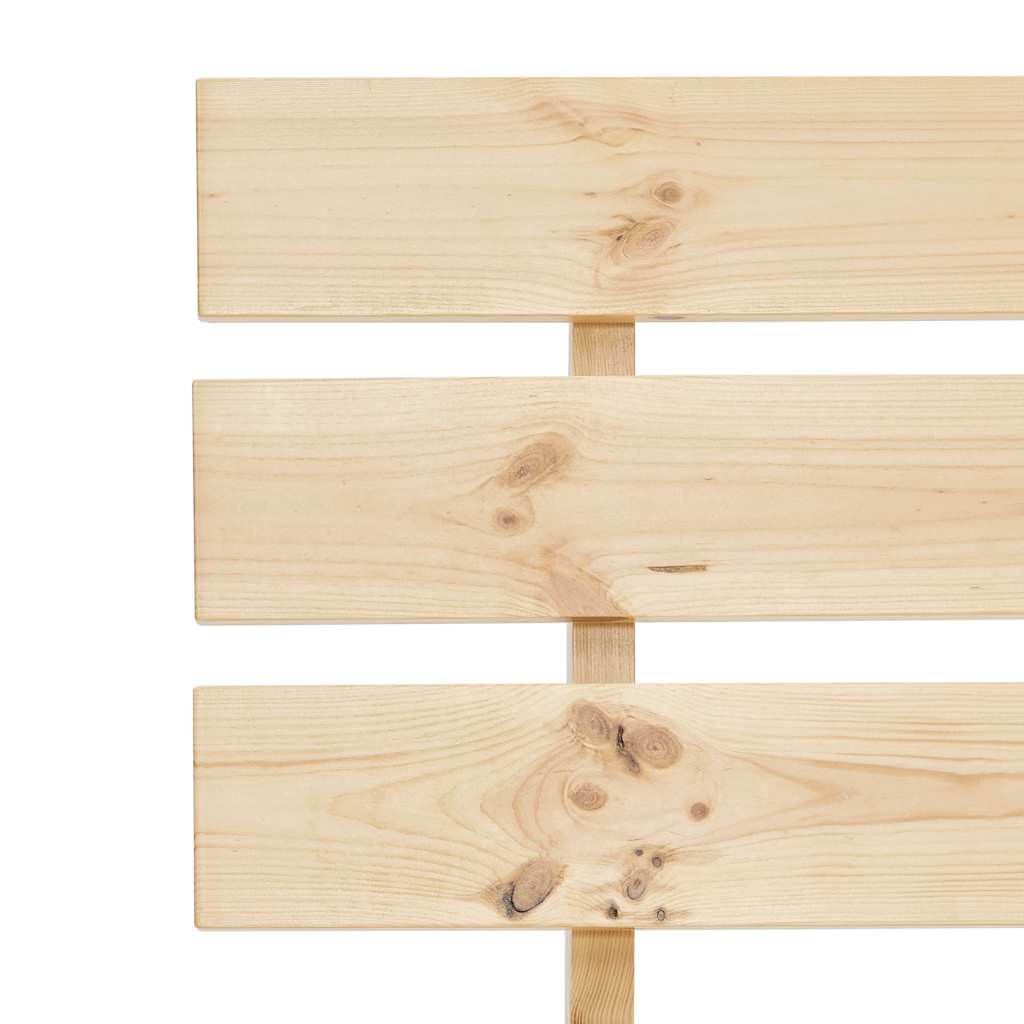 Cadre de lit sans matelas 180x200 cm bois massif de pin