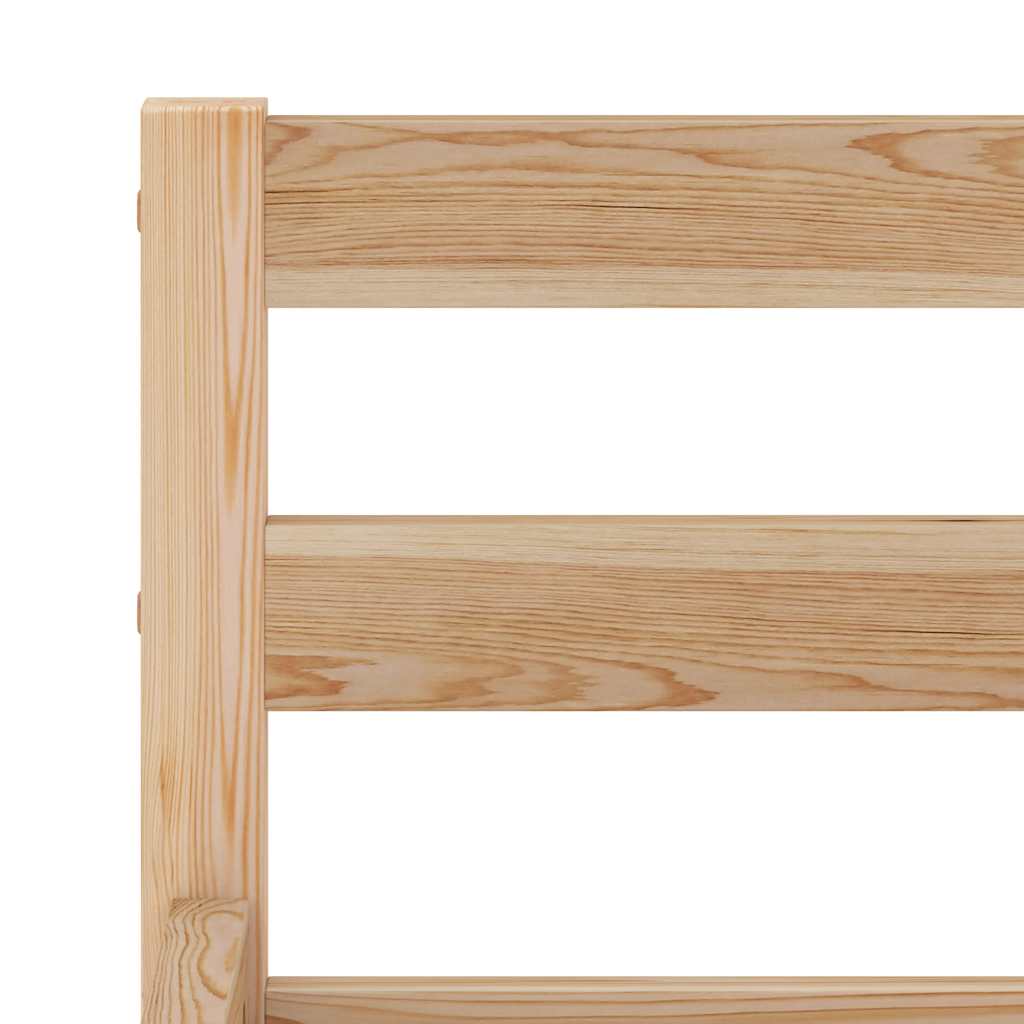Cadre de lit sans matelas bois massif de pin 160x200 cm - XIOS