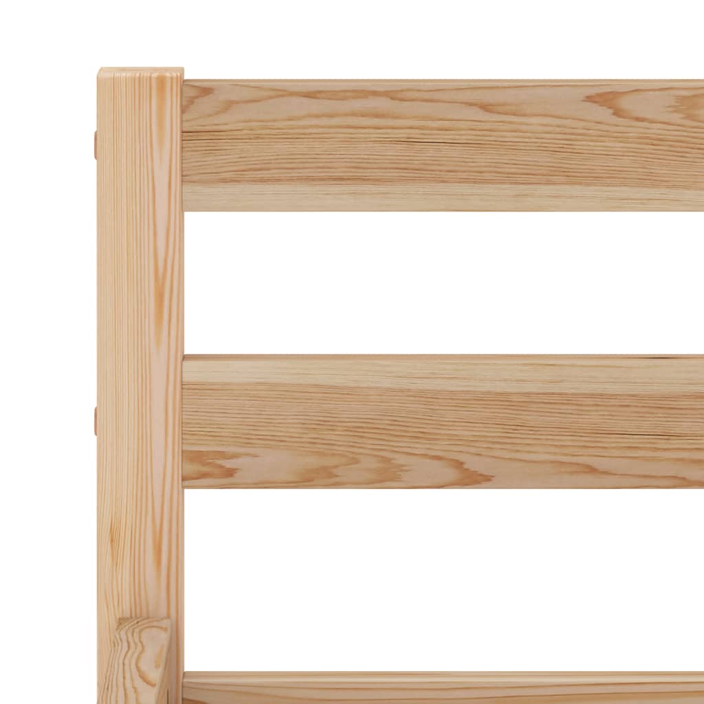 Cadre de lit sans matelas bois massif de pin 180x200 cm - XIOS