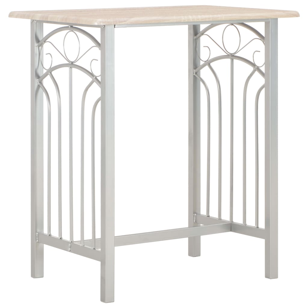 Ensemble de bar 3 pcs Bois et acier - XIOS