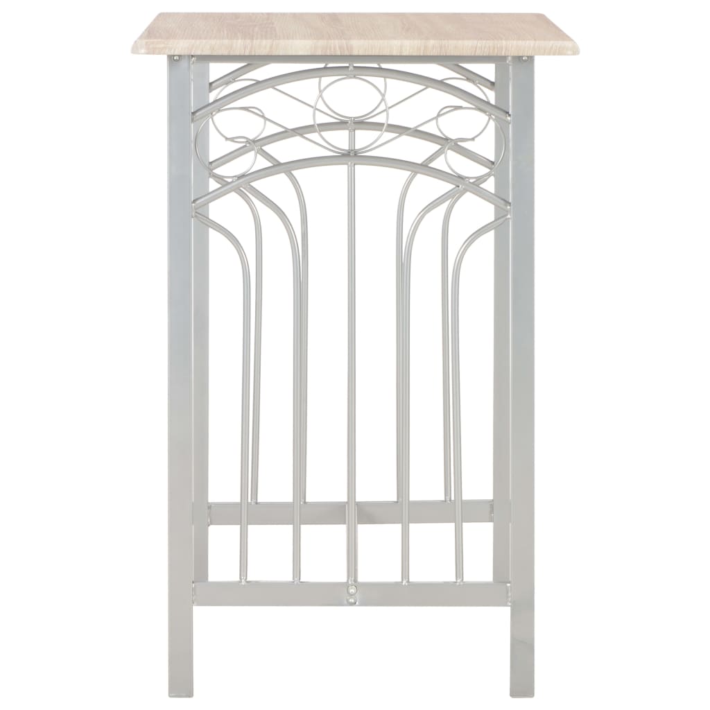 Ensemble de bar 3 pcs Bois et acier - XIOS