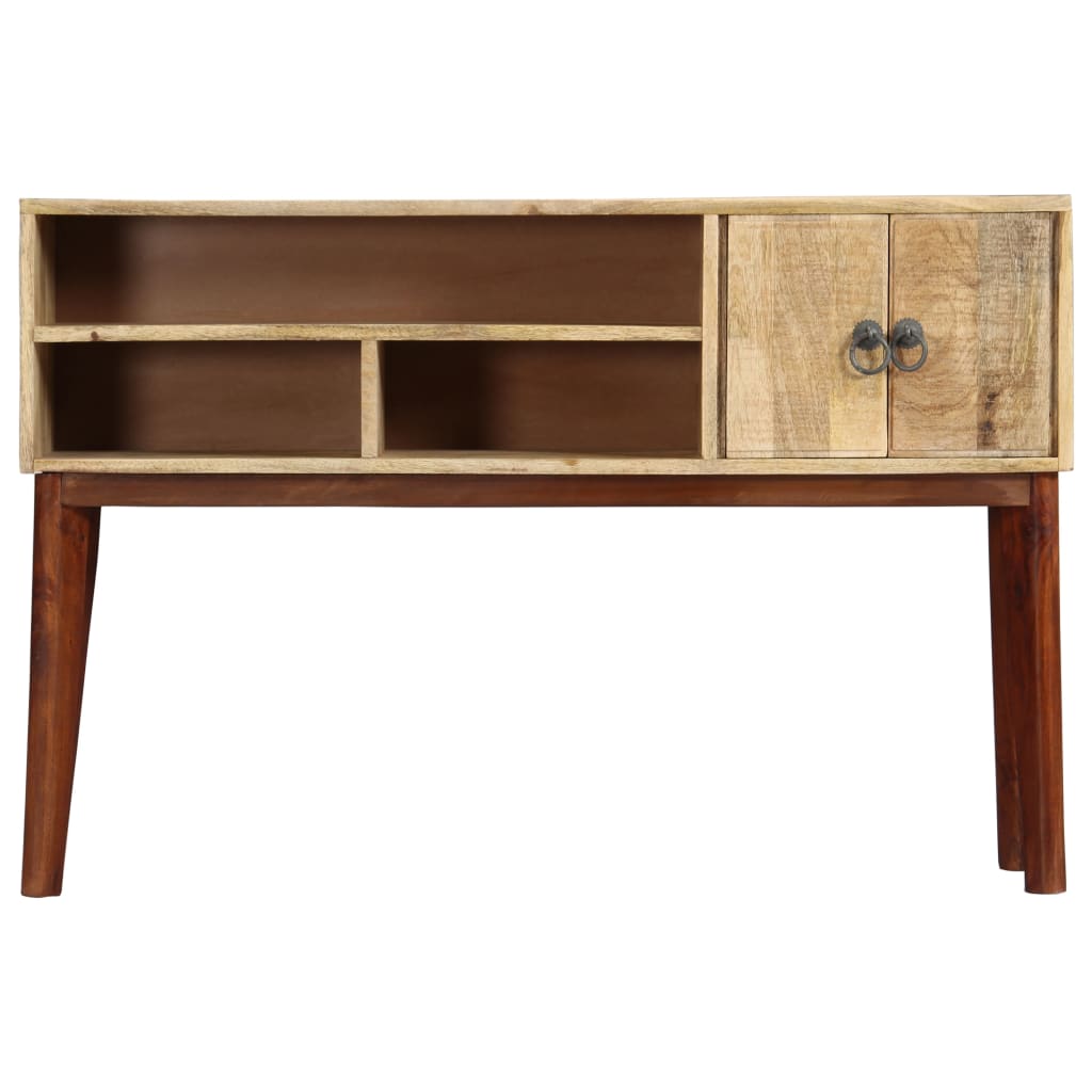 Table console 115x30x76 cm Bois de manguier massif brut - XIOS