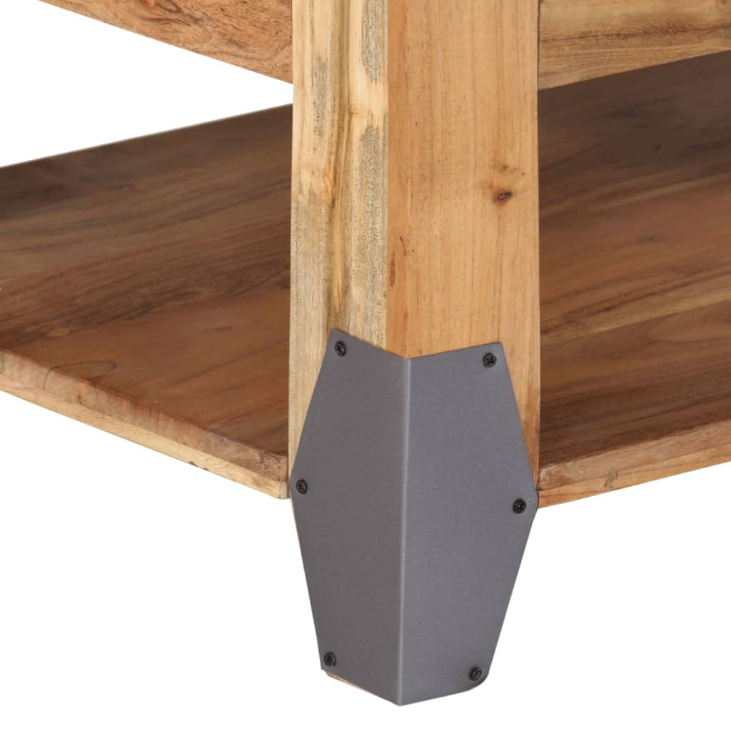 Table basse 110x52x45 cm Bois d'acacia solide - XIOS