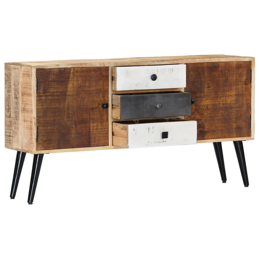 Buffet 118x30x62 cm Bois de manguier massif - XIOS