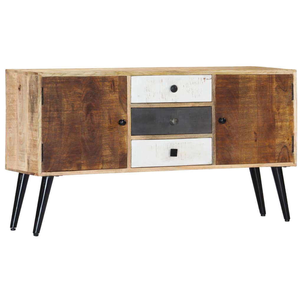 Buffet 118x30x62 cm Bois de manguier massif - XIOS