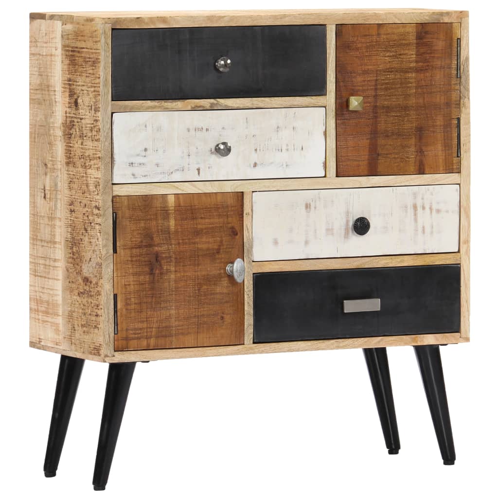 Buffet 70x30x78 cm Bois de manguier massif - XIOS