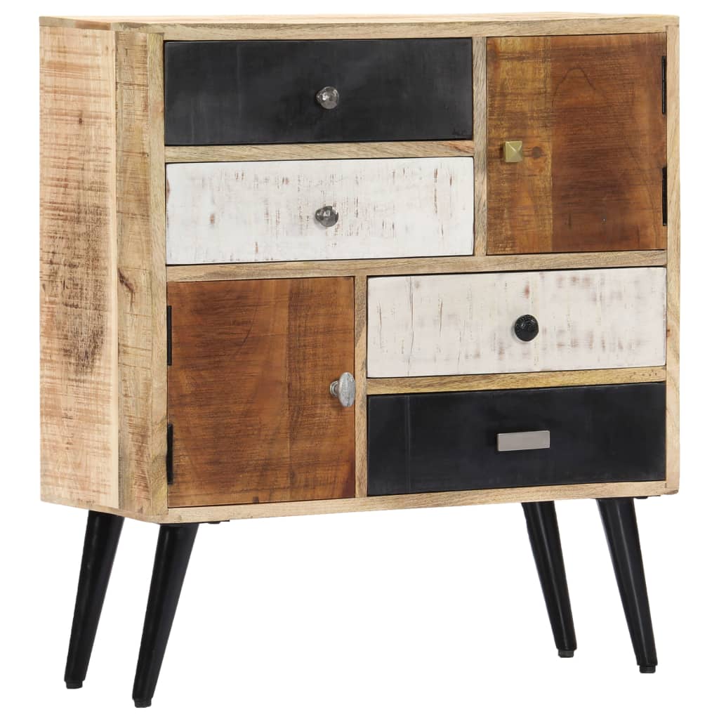 Buffet 70x30x78 cm Bois de manguier massif - XIOS