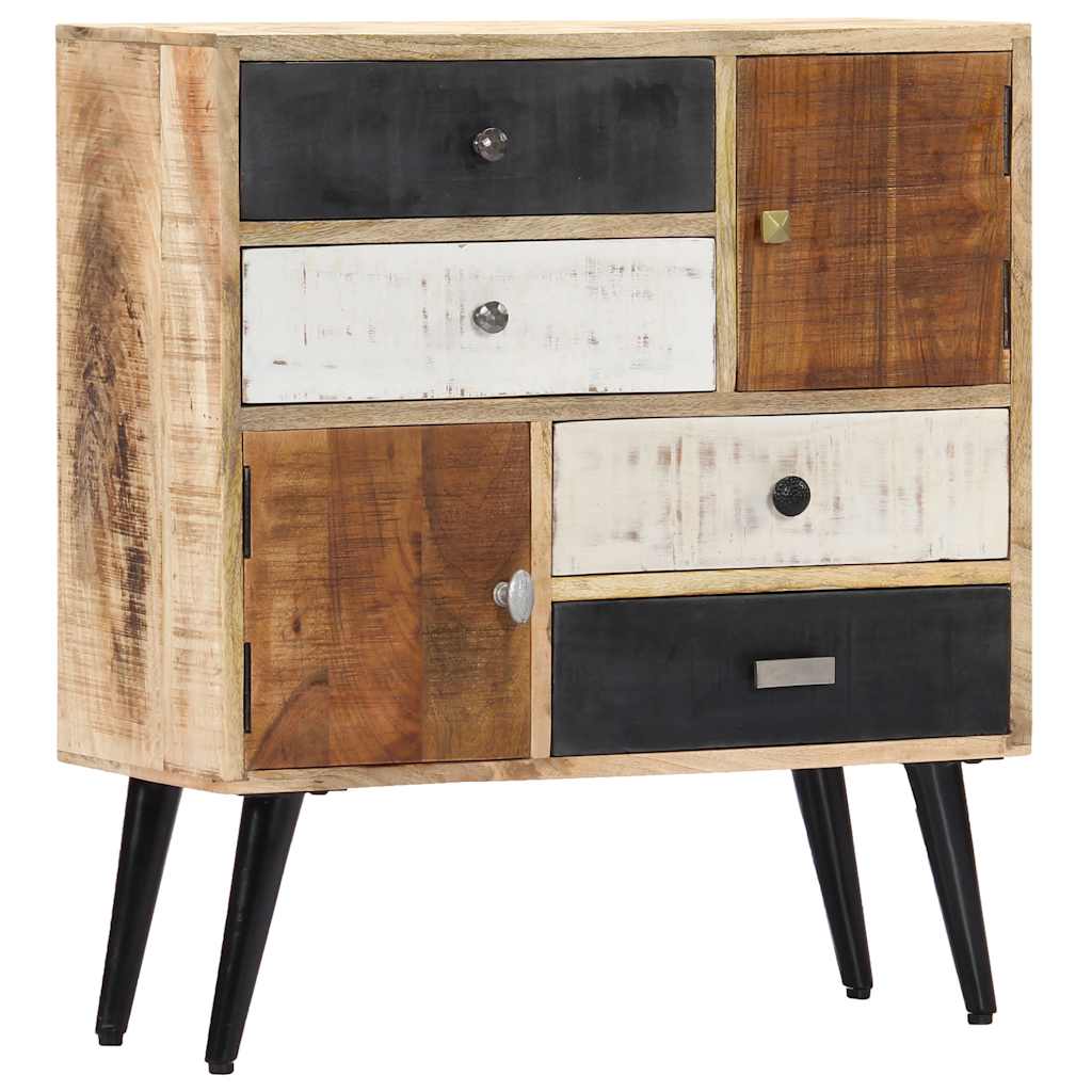 Buffet 70x30x78 cm Bois de manguier massif