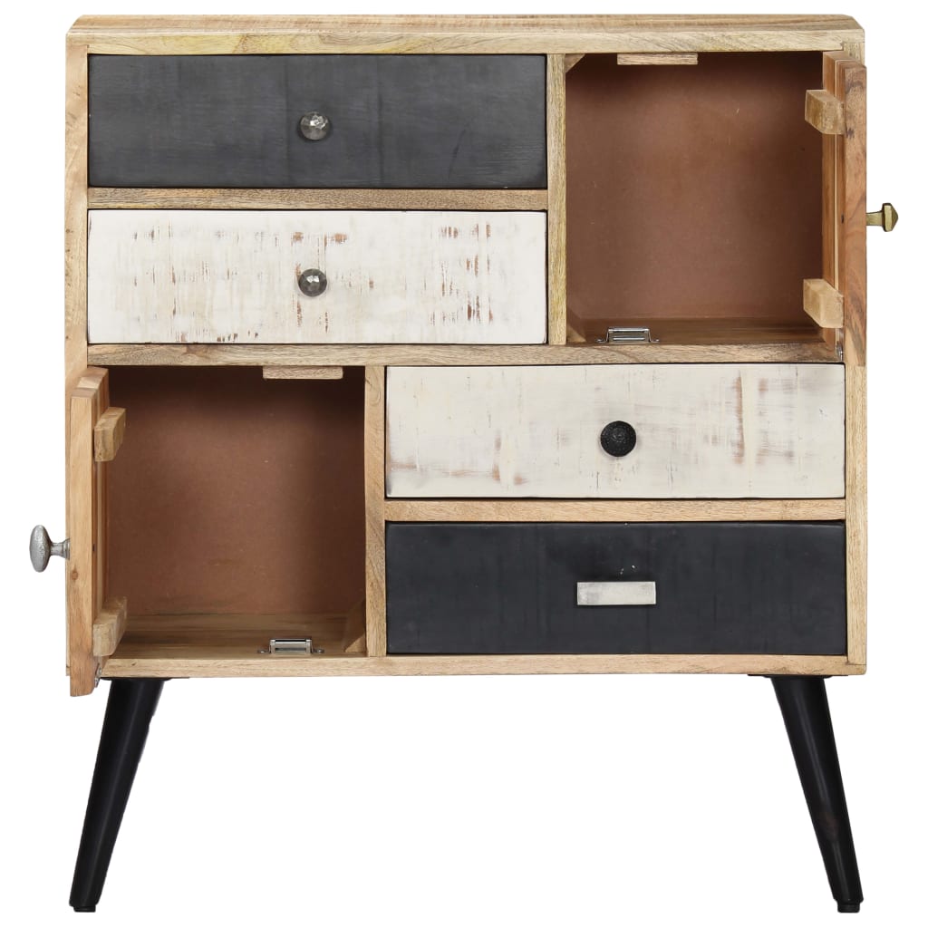 Buffet 70x30x78 cm Bois de manguier massif - XIOS