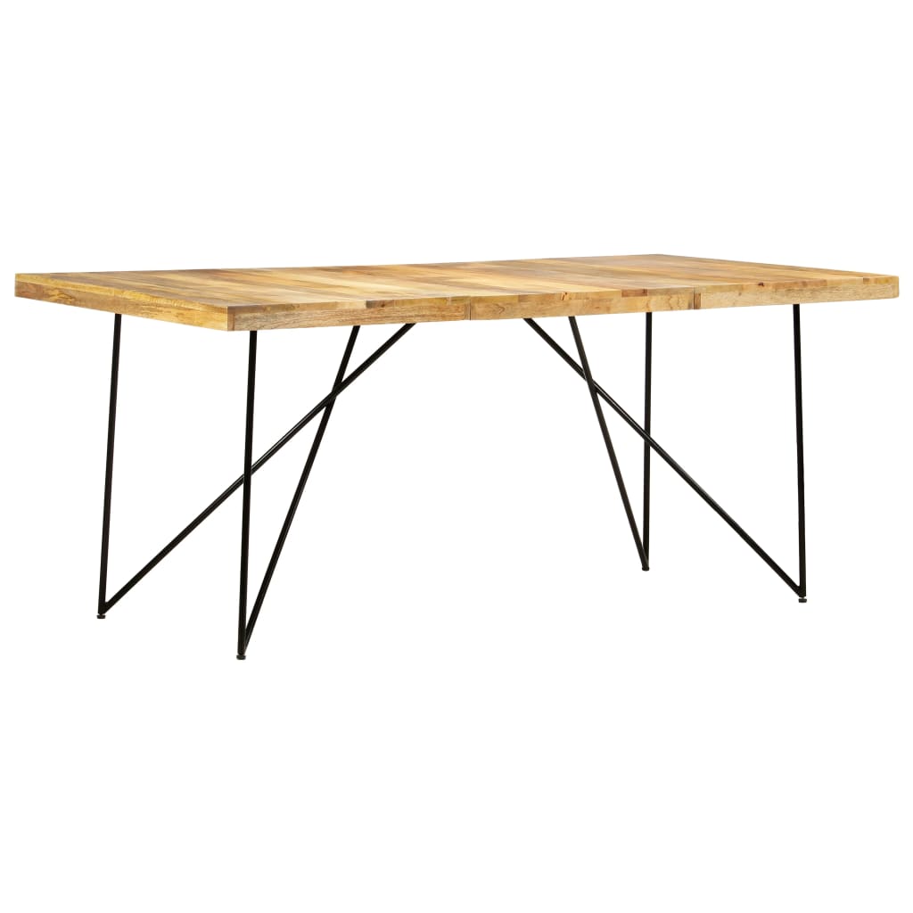 Table à manger 180x90x76 cm Bois de manguier massif - XIOS