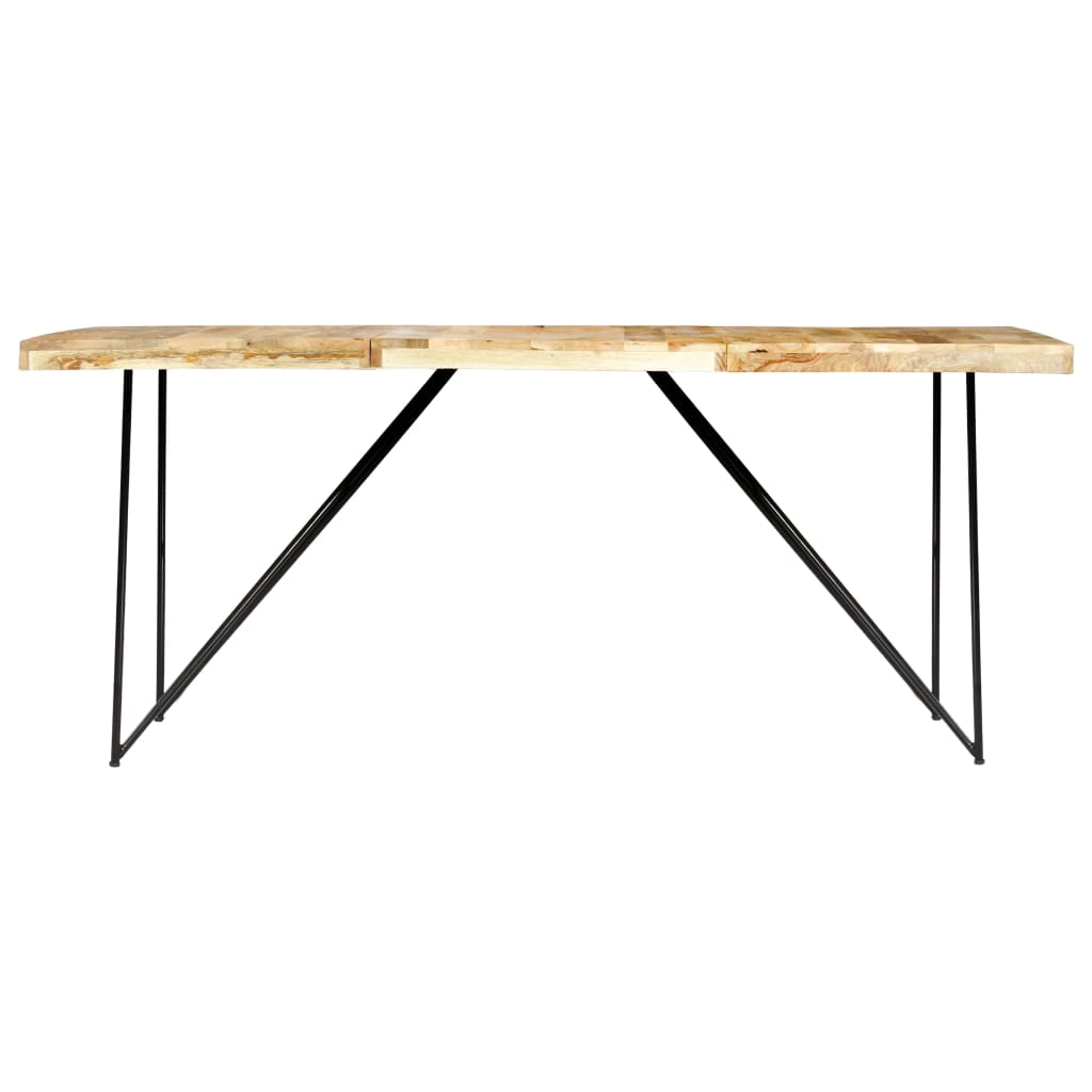 Table à manger 180x90x76 cm Bois de manguier massif - XIOS