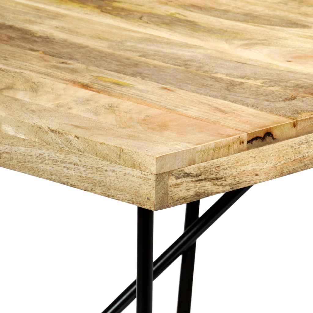 Table à manger 180x90x76 cm Bois de manguier massif - XIOS