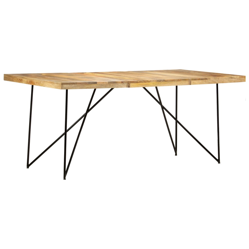 Table à manger 180x90x76 cm Bois de manguier massif - XIOS
