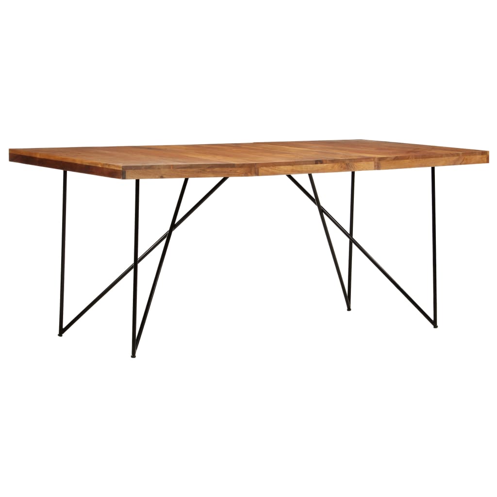 Table à manger 180x90x76 cm Bois d'acacia massif - XIOS
