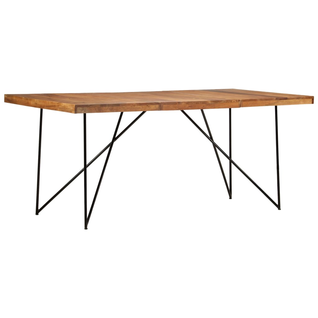 Table à manger 180x90x76 cm Bois d'acacia massif - XIOS