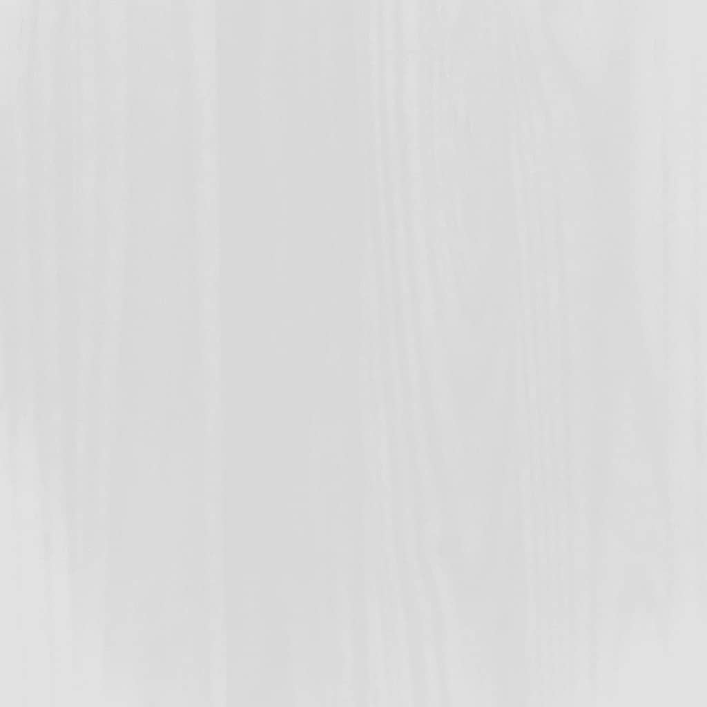 Table de chevet Gamme Corona pin mexicain Blanc 53x39x67 cm - XIOS