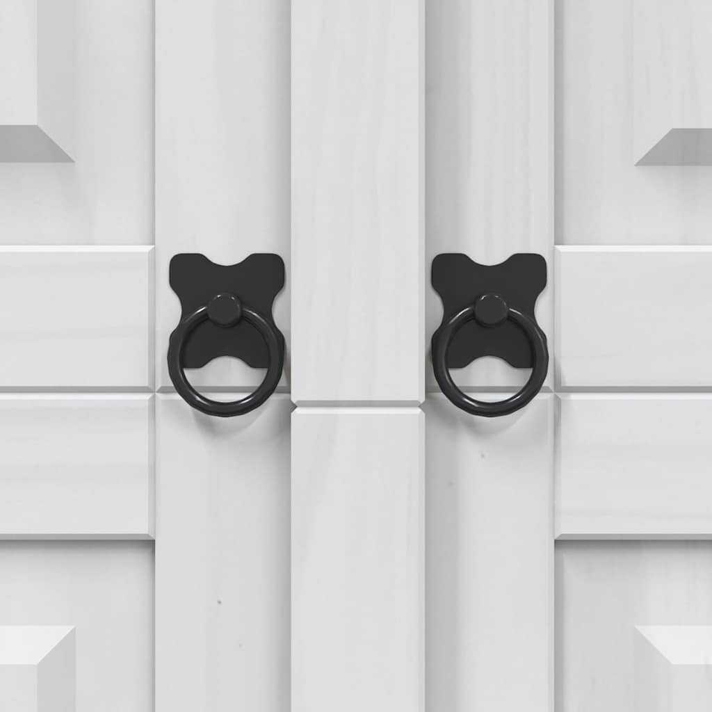 Garde-robe avec 3 portes Gamme Corona pin mexicain Blanc - XIOS