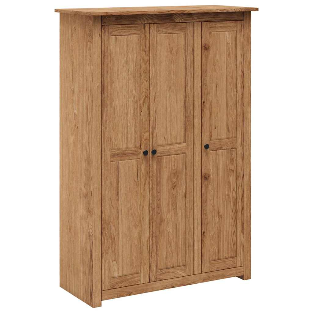 Garde-robe à 3 portes 118x50x171,5 cm Pin Assortiment Panama - XIOS