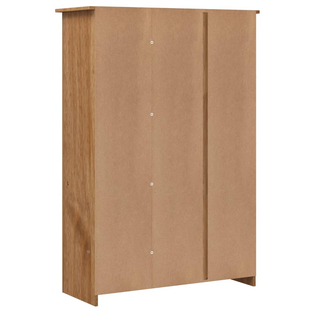 Garde-robe à 3 portes 118x50x171,5 cm Pin Assortiment Panama - XIOS
