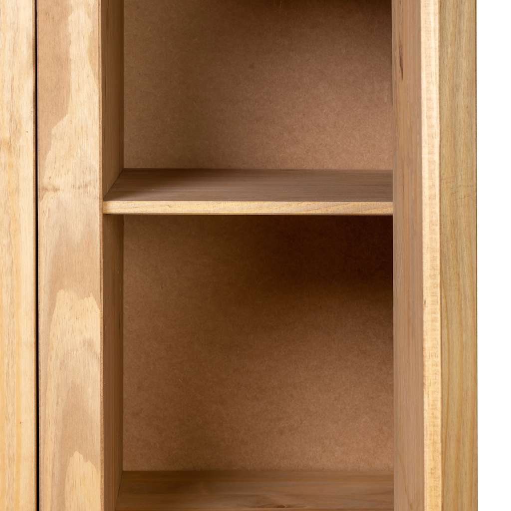 Garde-robe à 3 portes 118x50x171,5 cm Pin Assortiment Panama - XIOS