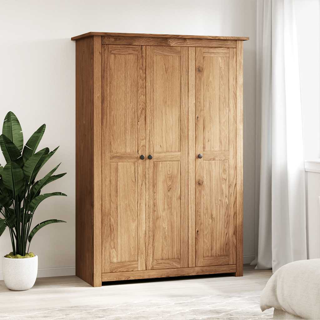Garde-robe à 3 portes 118x50x171,5 cm Pin Assortiment Panama - XIOS