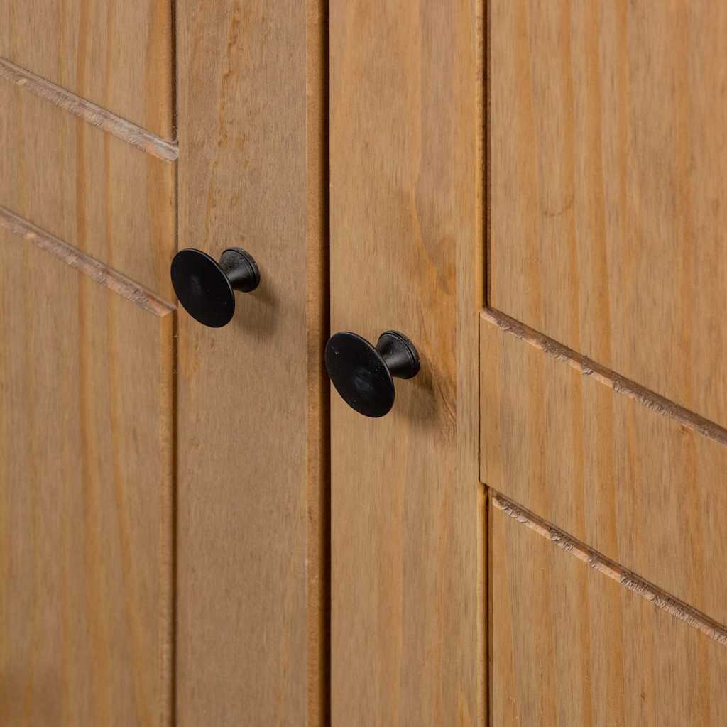 Garde-robe 80x50x171,5 cm Pin massif Assortiment Panama - XIOS