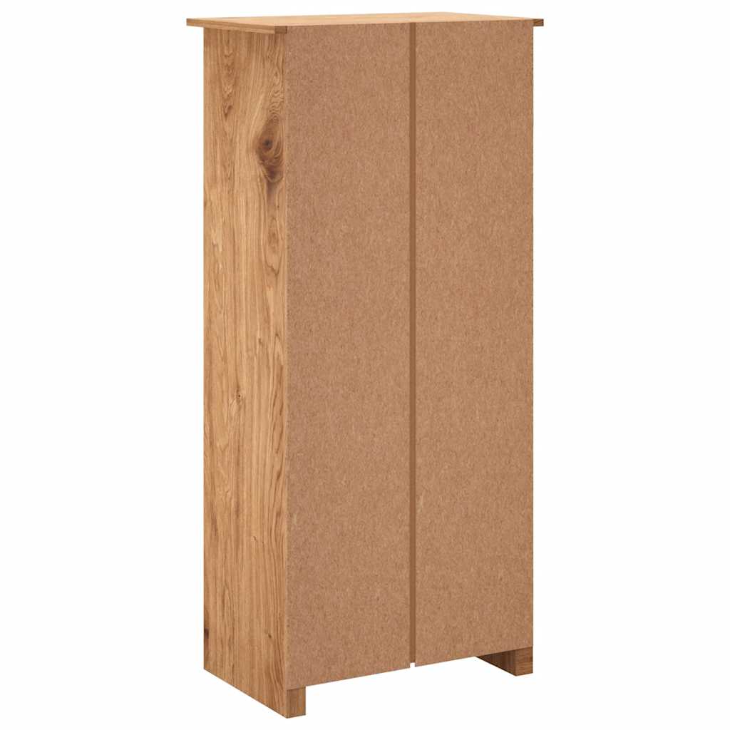 Garde-robe 80x50x171,5 cm Pin massif Assortiment Panama - XIOS