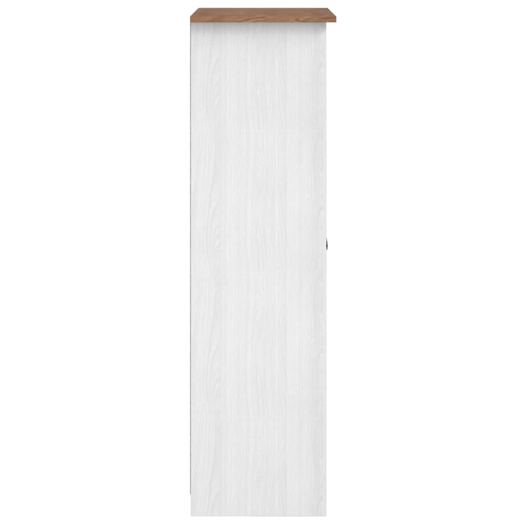 Garde-robe Blanc 80x50x171,5 cm Pin massif Assortiment Panama - XIOS