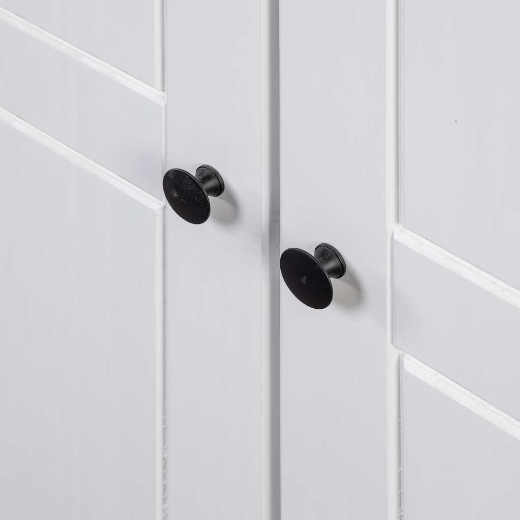 Garde-robe Blanc 80x50x171,5 cm Pin massif Assortiment Panama - XIOS