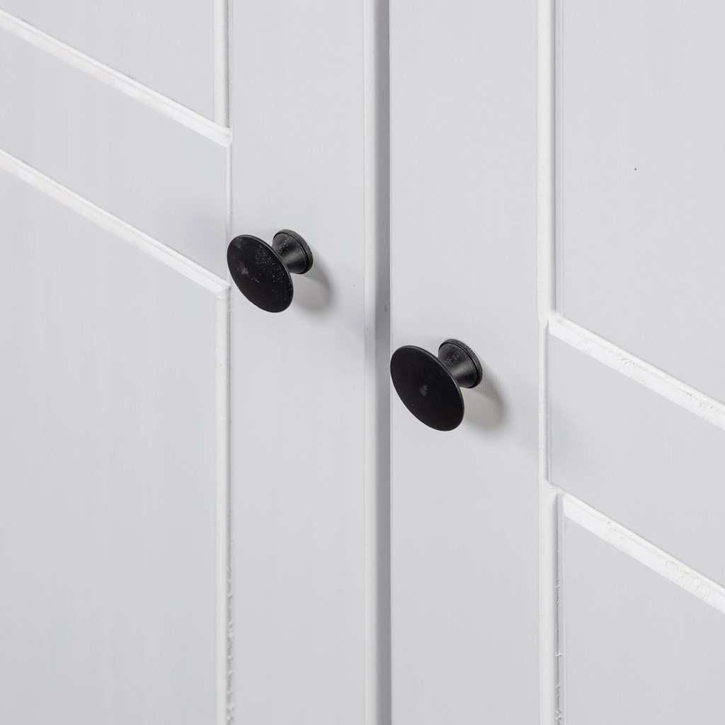 Garde-robe Blanc 80x50x171,5 cm Pin massif Assortiment Panama - XIOS