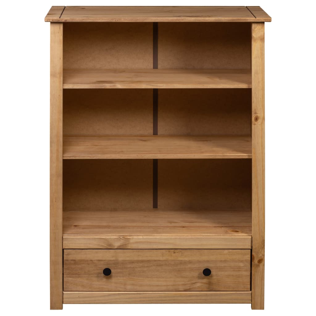 Bibliothèque 80x35x110 cm Bois de pin massif Assortiment Panama - XIOS