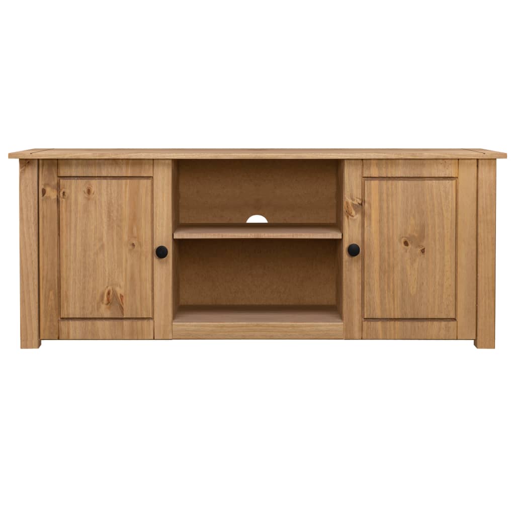 Meuble TV 120x40x50 cm Bois de pin massif Gamme Panama - XIOS