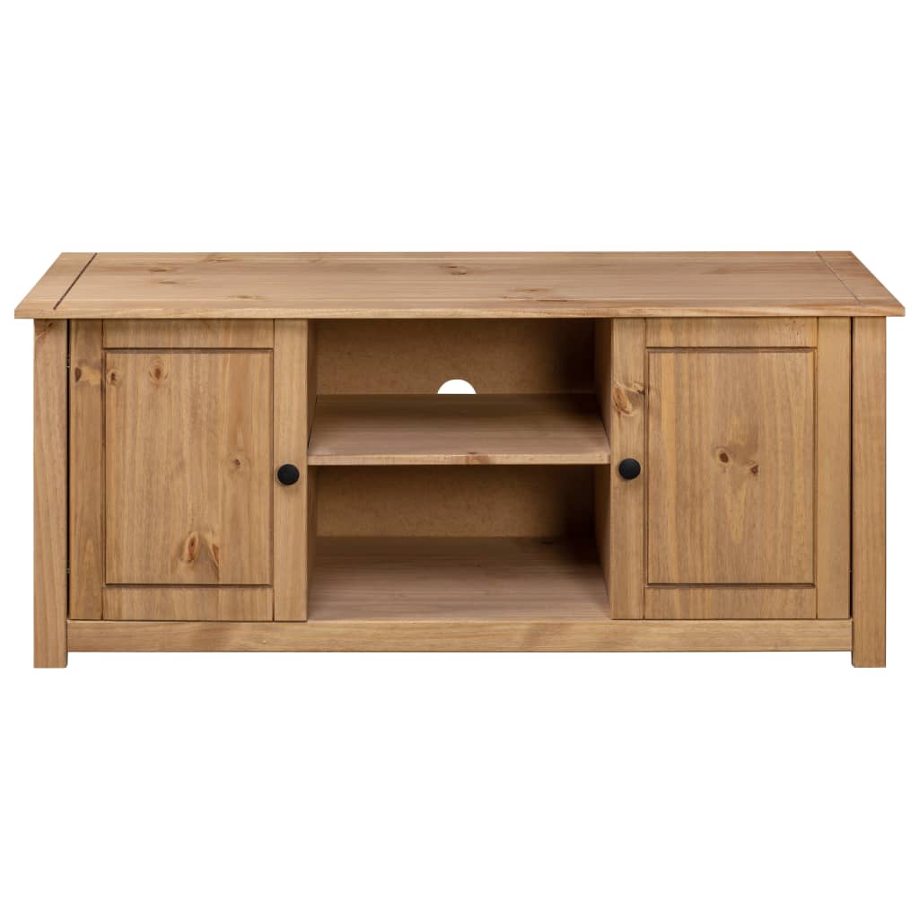 Meuble TV 120x40x50 cm Bois de pin massif Gamme Panama - XIOS