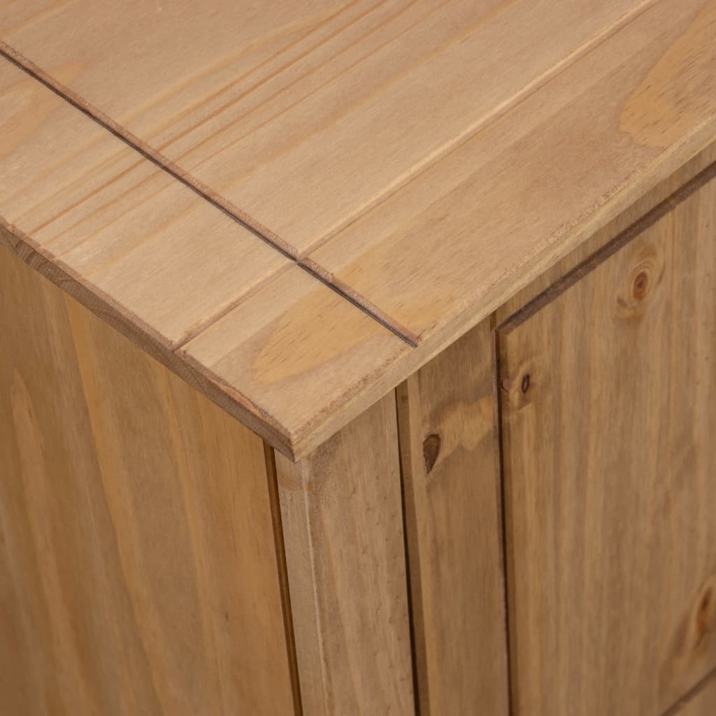 Meuble TV 120x40x50 cm Bois de pin massif Gamme Panama - XIOS