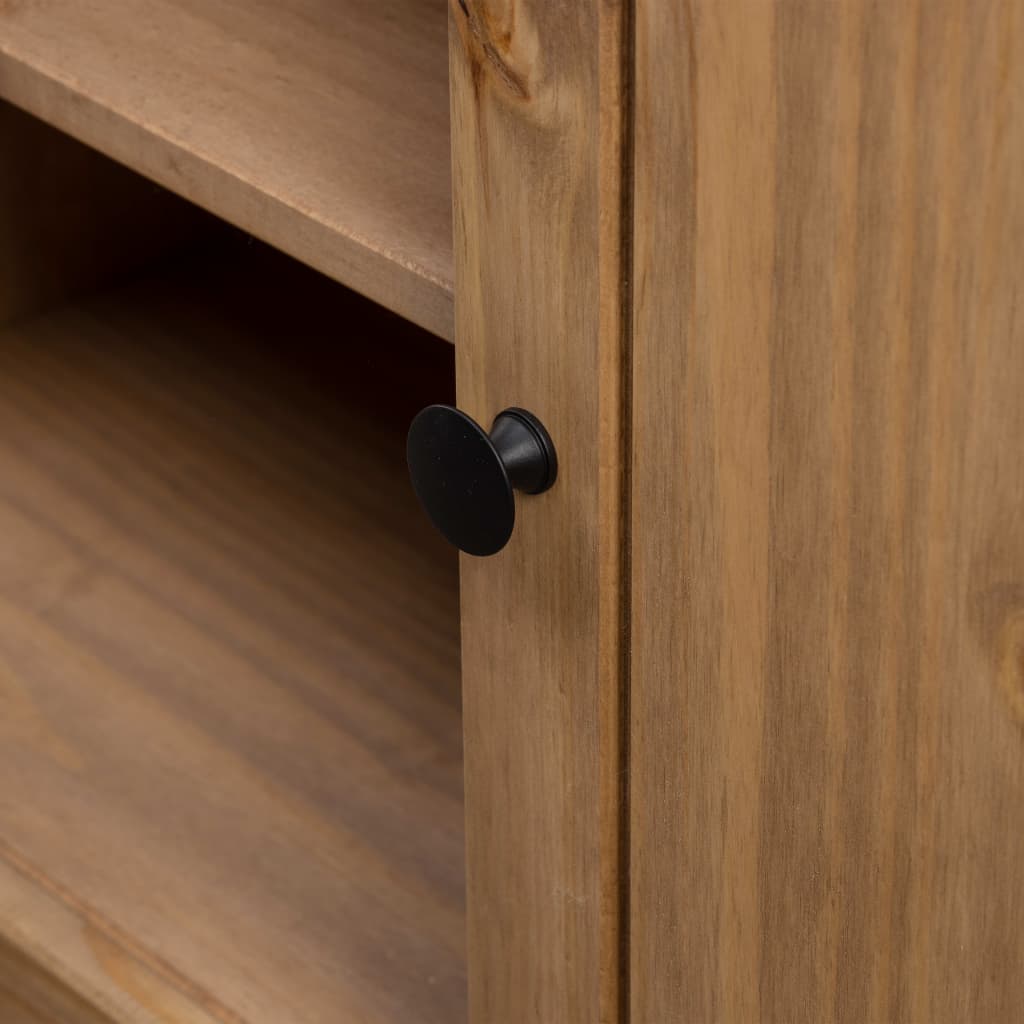 Meuble TV 120x40x50 cm Bois de pin massif Gamme Panama - XIOS