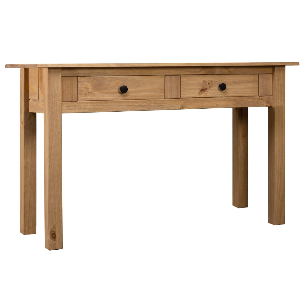 Table console 110x40x72 cm Pin solide Gamme Panama - XIOS