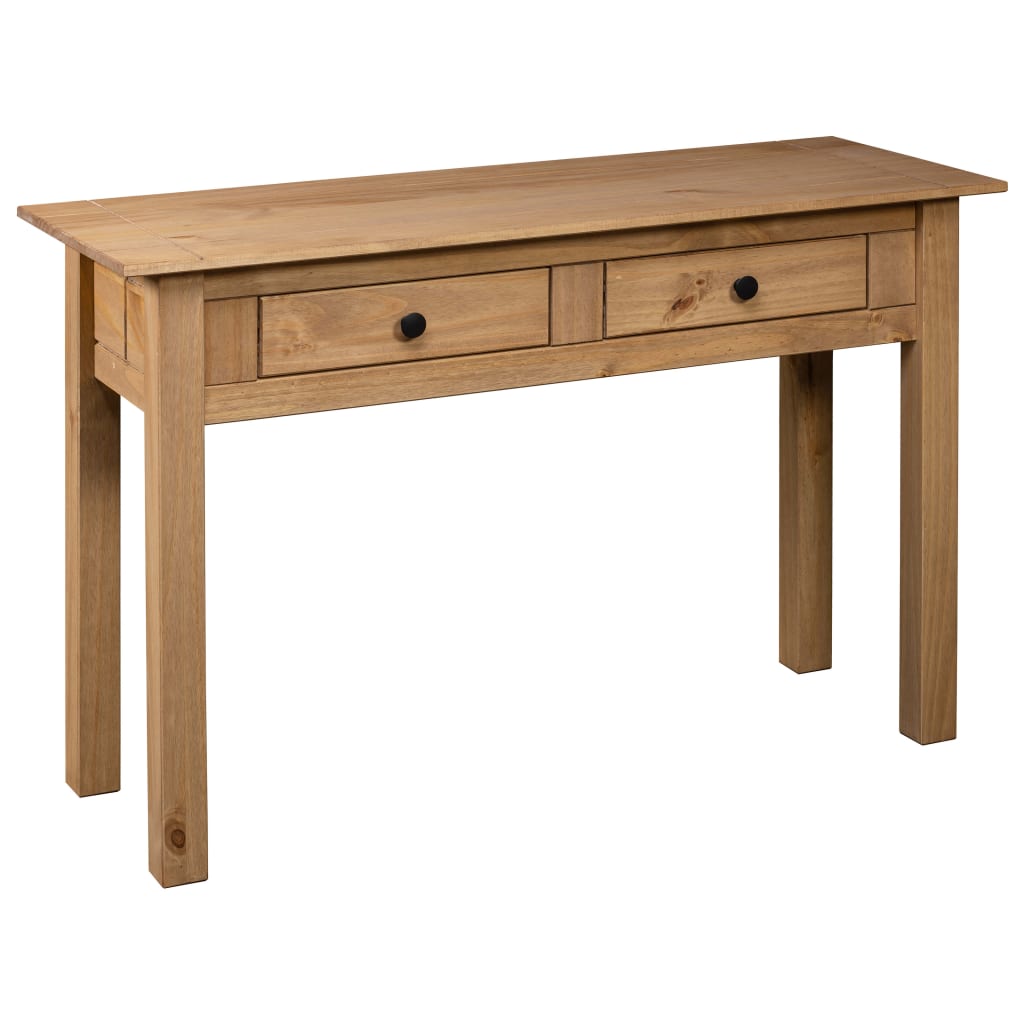 Table console 110x40x72 cm Pin solide Gamme Panama - XIOS