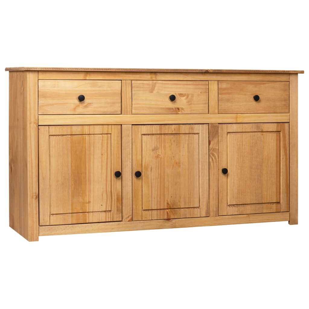 Buffet 135x40x80 cm Pin solide Assortiment Panama - XIOS