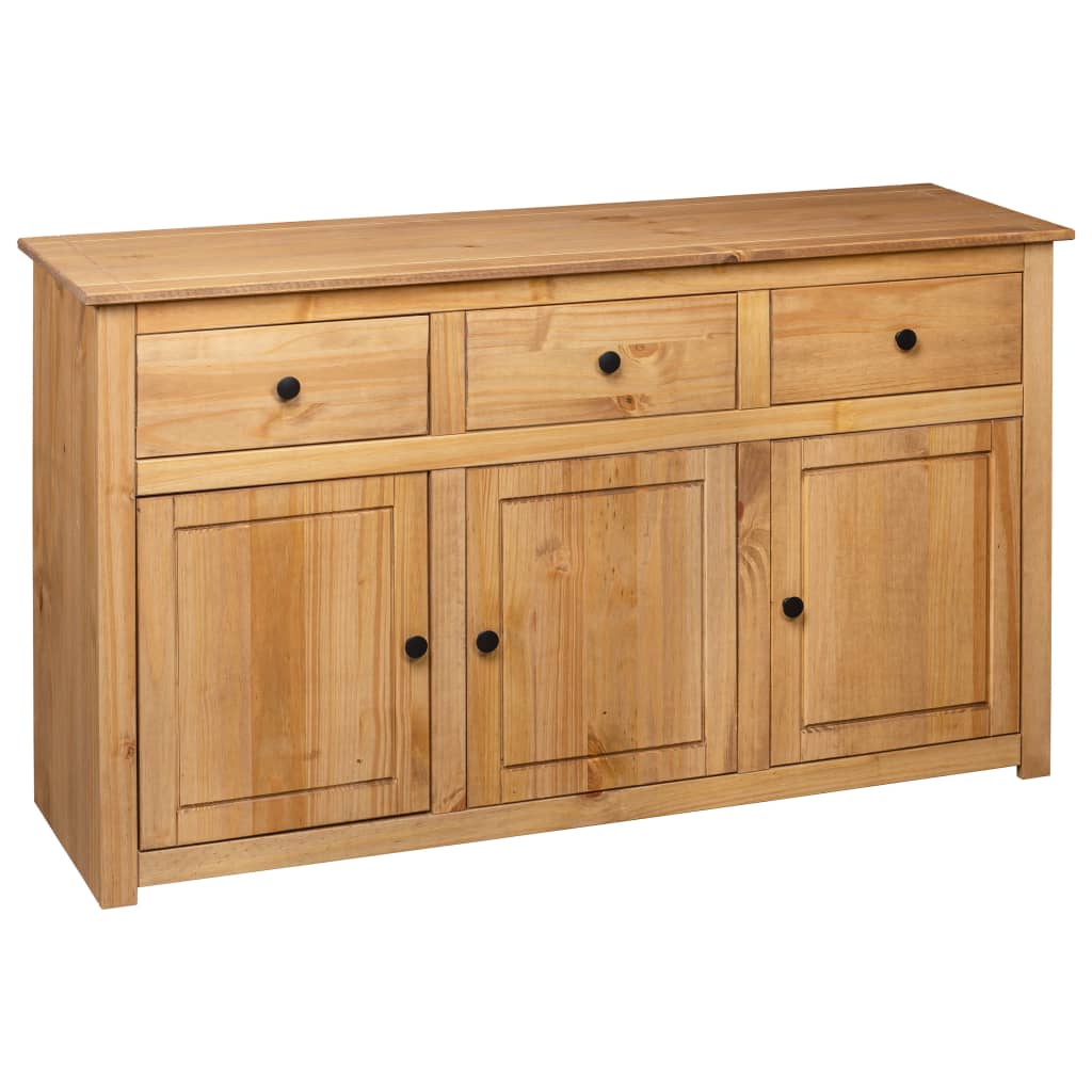 Buffet 135x40x80 cm Pin solide Assortiment Panama - XIOS