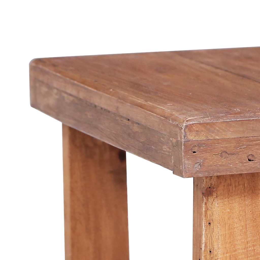 Table basse 60x45x23 cm bois d'acajou massif - XIOS