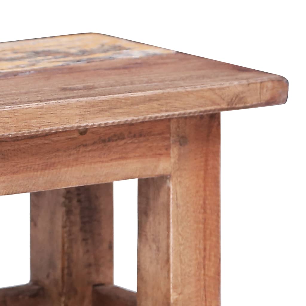 Tables gigognes 2 pcs bois d'acajou massif - XIOS