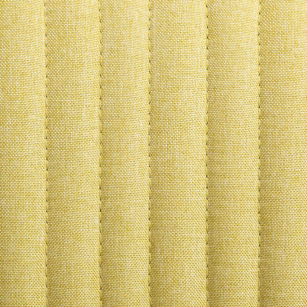 Chaises à manger lot de 4 vert tissu