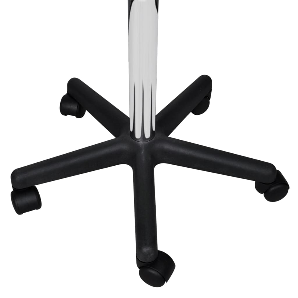 Tabourets de bureau lot de 2 Noir 35,5x84 cm Similicuir - XIOS