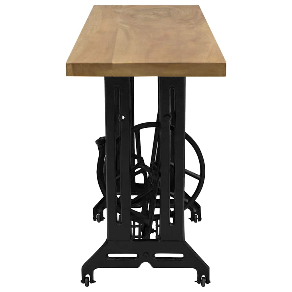 Table console avec machine à coudre 110x40x75 cm