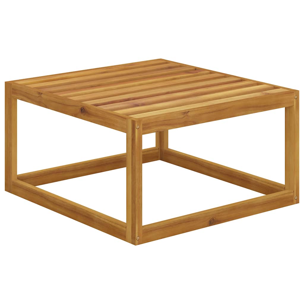 Salon de jardin 5 pcs avec coussins Bois d'acacia solide - XIOS