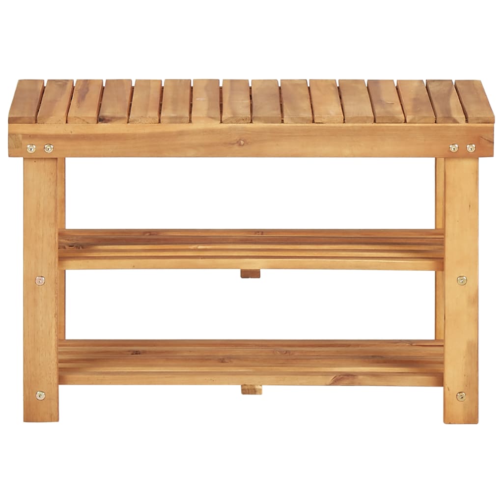 Range-chaussures 70x32x46 cm Bois d'acacia massif - XIOS